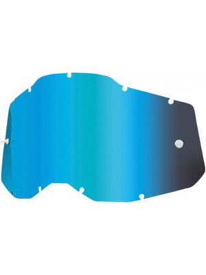 Слюда за очила 100% Gen2 Racecraft2; Accuri2; Strata2 - синя огледална